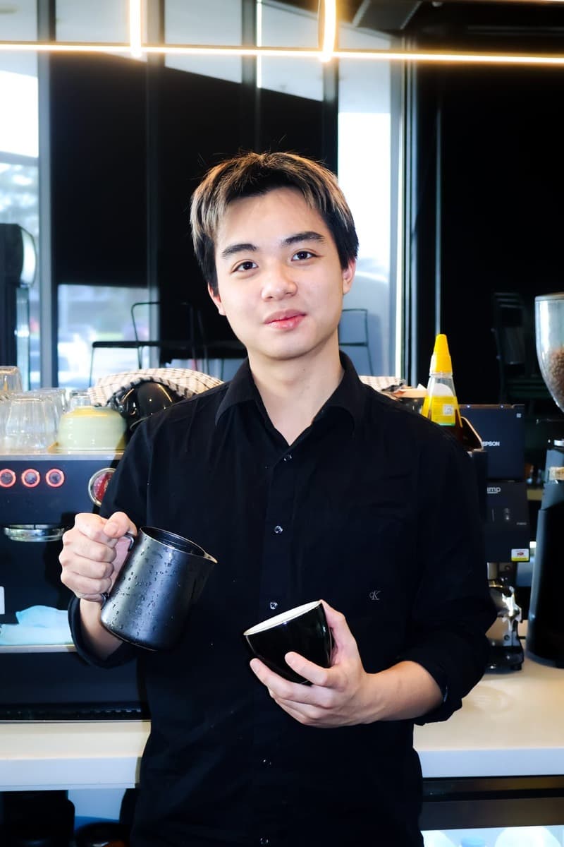 Philip, barista at Rise Café & Kitchen